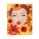 Oil painting on canvas Margarite