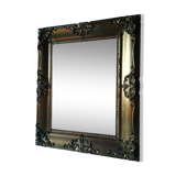 Mirror a volutes in wood and stucco 46 x 57cm
