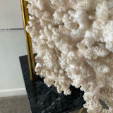 Hollywood Regency coral lamp from the 70s