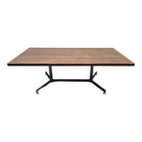 Vintage rosewood meeting table