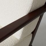 Boucle armchair from ton 60's