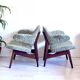 Ensemble de deux chaises Penguin Louis van Teeffelen des années 1960.