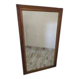 Old hosiery door with mirror