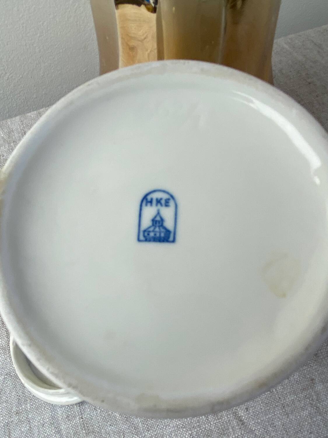 HKE porcelain thermal teapot