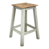 TABOURET Ancien BOIS Massif