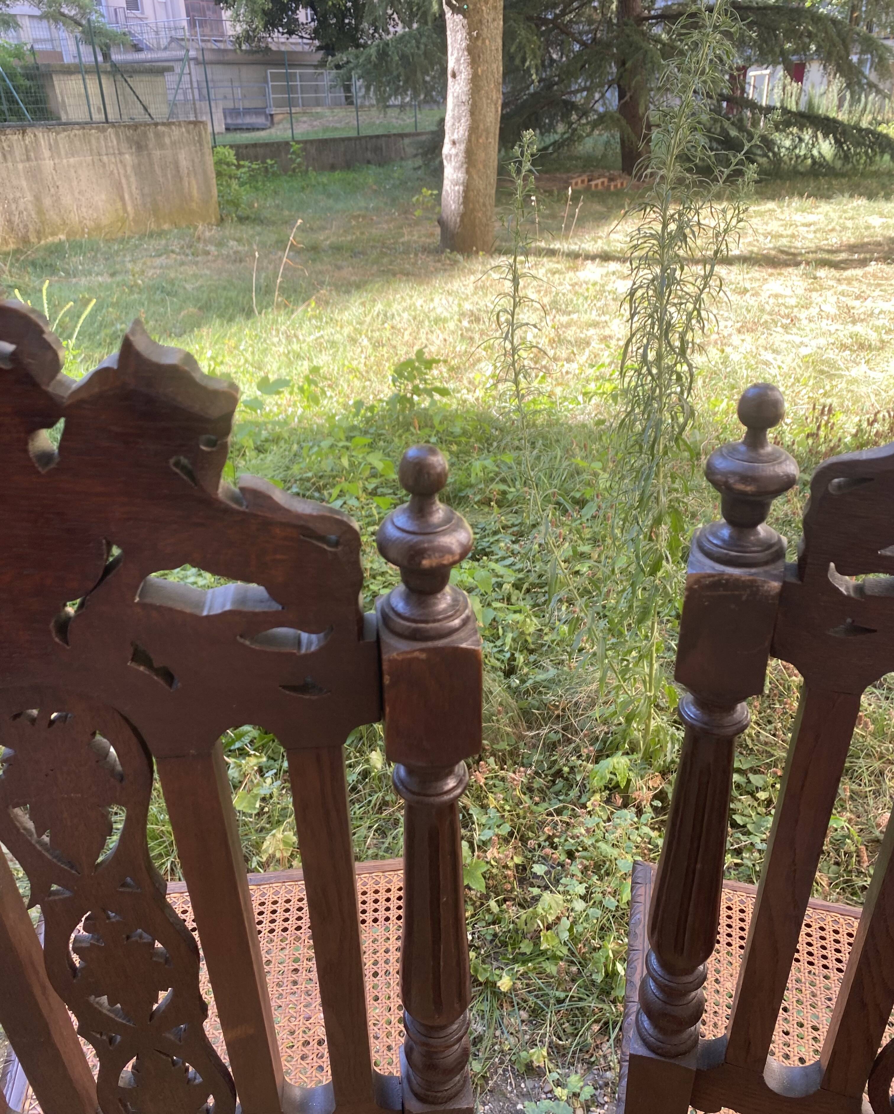 Antique chairs in the Henri II style