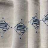 4 new PM damask napkins 78x65cm