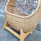 Vintage baby bed designed by Dirk Van Sliedregt for Gebroeders Jonkers, be