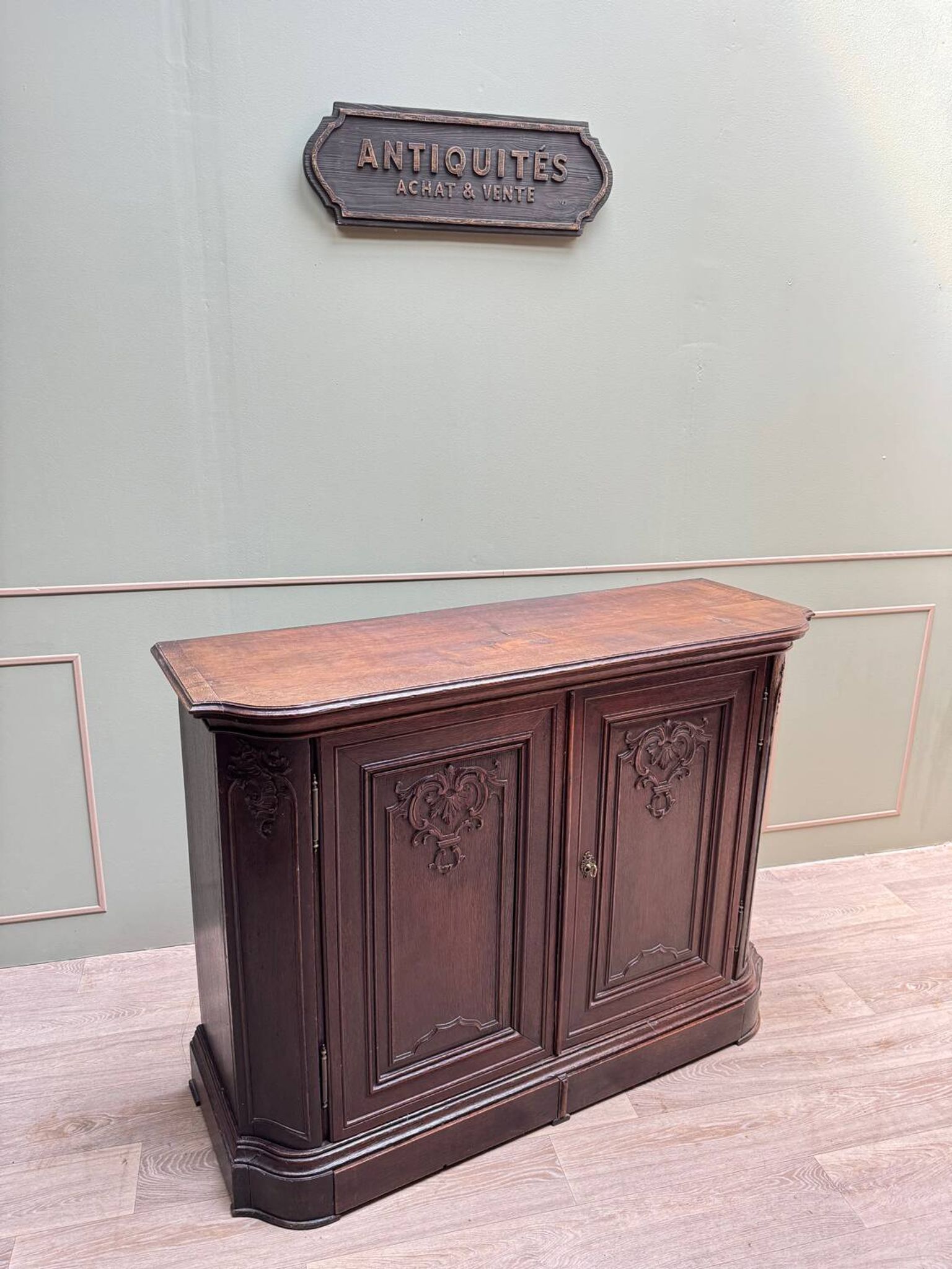 Oak Buffet From Regency Period XVIII Eme Century