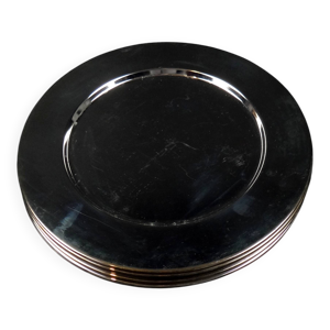 Set de 8 plats rond ou