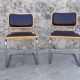 2 chaises Cesca B32 Marcel Breuer