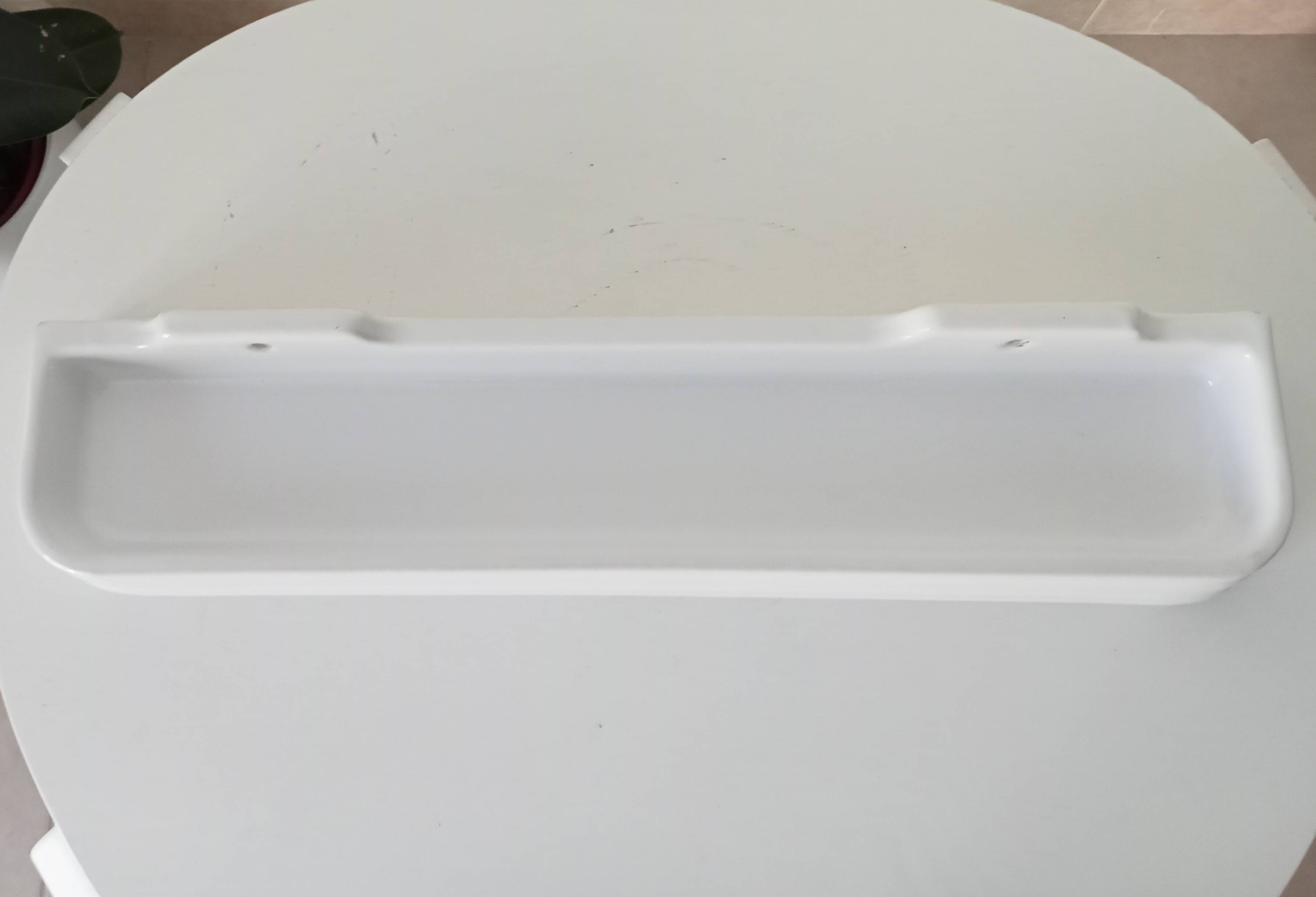 50s Art Deco Bathroom Wall Shelf