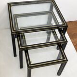 Pierre Vandel nesting tables 1970'