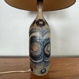 Ceramic lamp base by J.-C. Courjault 1960 Keraluc Quimper