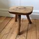 Wooden stool
