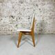 Chaises skaï blanc