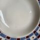 Set of 4 Vincennes earthenware soup plates, Paris.