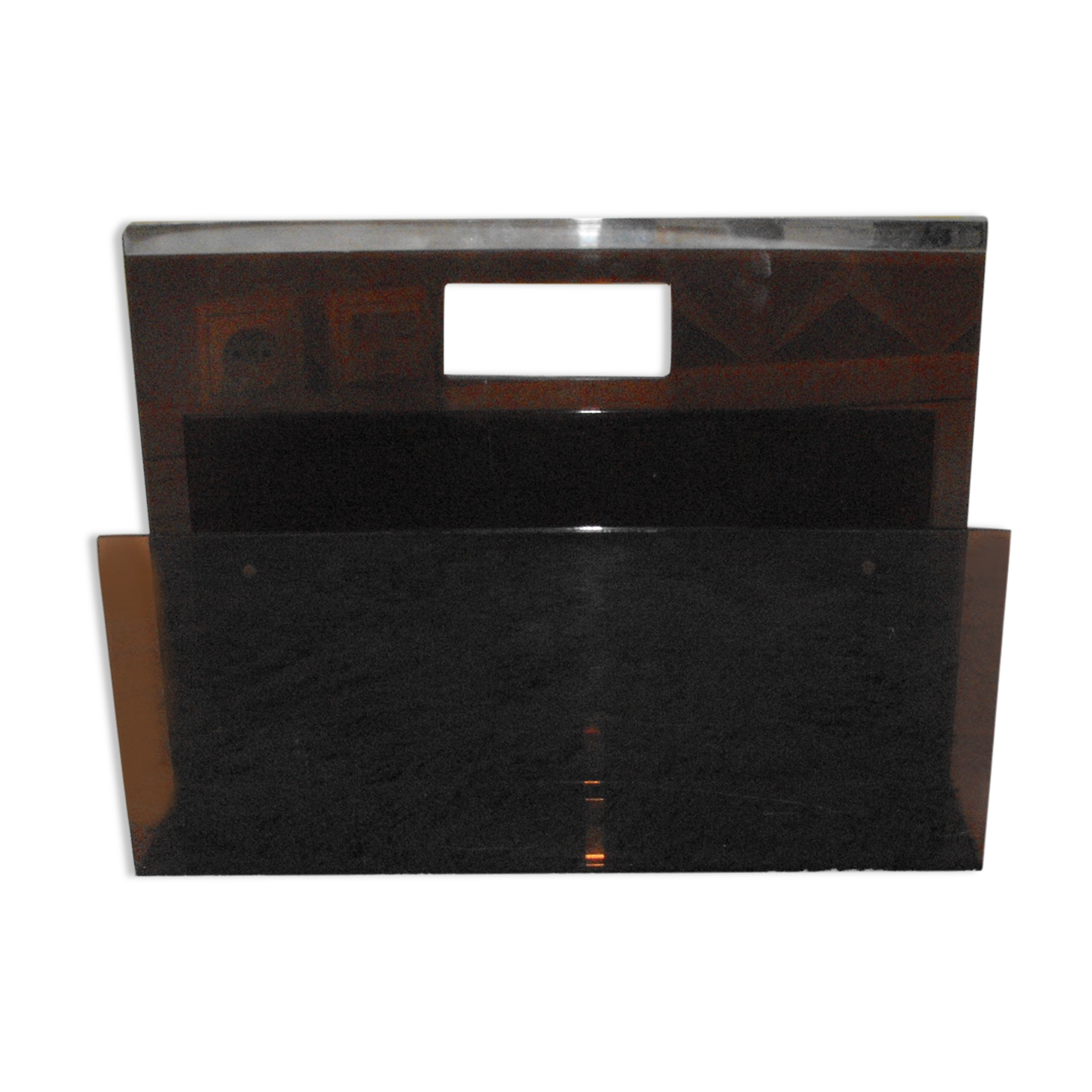 Door review plexiglas smoked David Lange 70s