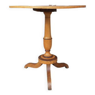 Pedestal table XIX in marquetry