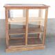Wooden showcase