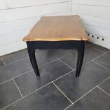 Oak coffee table with 1 drawer