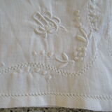 Handkerchief embroidered pouch AB