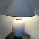 White ceramic lamp