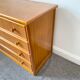 Commode en rotin vintage