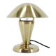 Lampe de table Bauhaus Brass Finish « Mushroom » des années 1930, Tchécoslovaquie