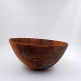 Salad bowl, ethnic wooden bowl