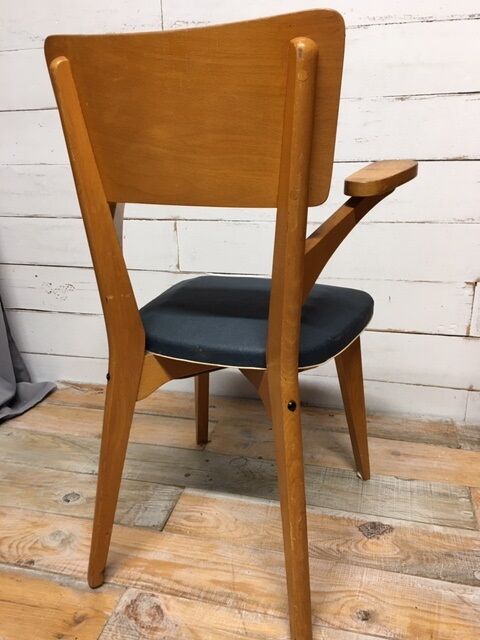 Fauteuil à système piètement compas 1960