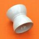 Coquetier diabolo old Faience color sky blue Height: 45mm