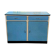 Blue formica buffet