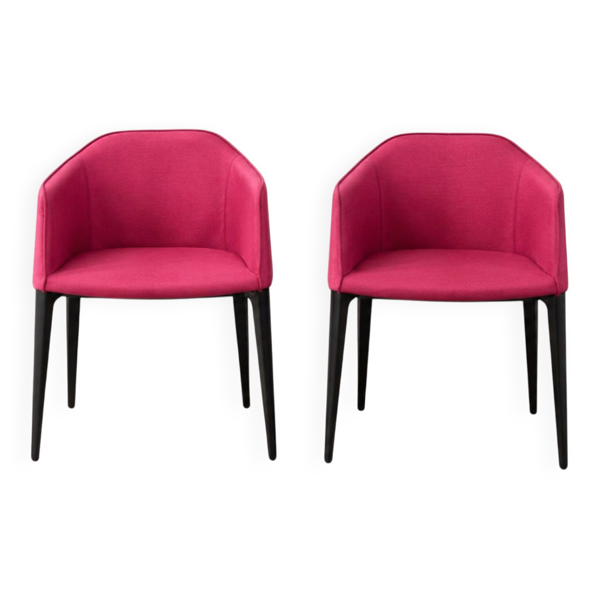 Lot de 2 fauteuils Pedrali LAJA – Design italien – Alessandro Busana