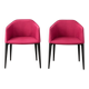 Lot de 2 fauteuils Pedrali LAJA – Design italien – Alessandro Busana