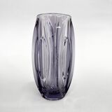 Glass Vase by Rudolf Schrotter for Sklo Union, 1950's