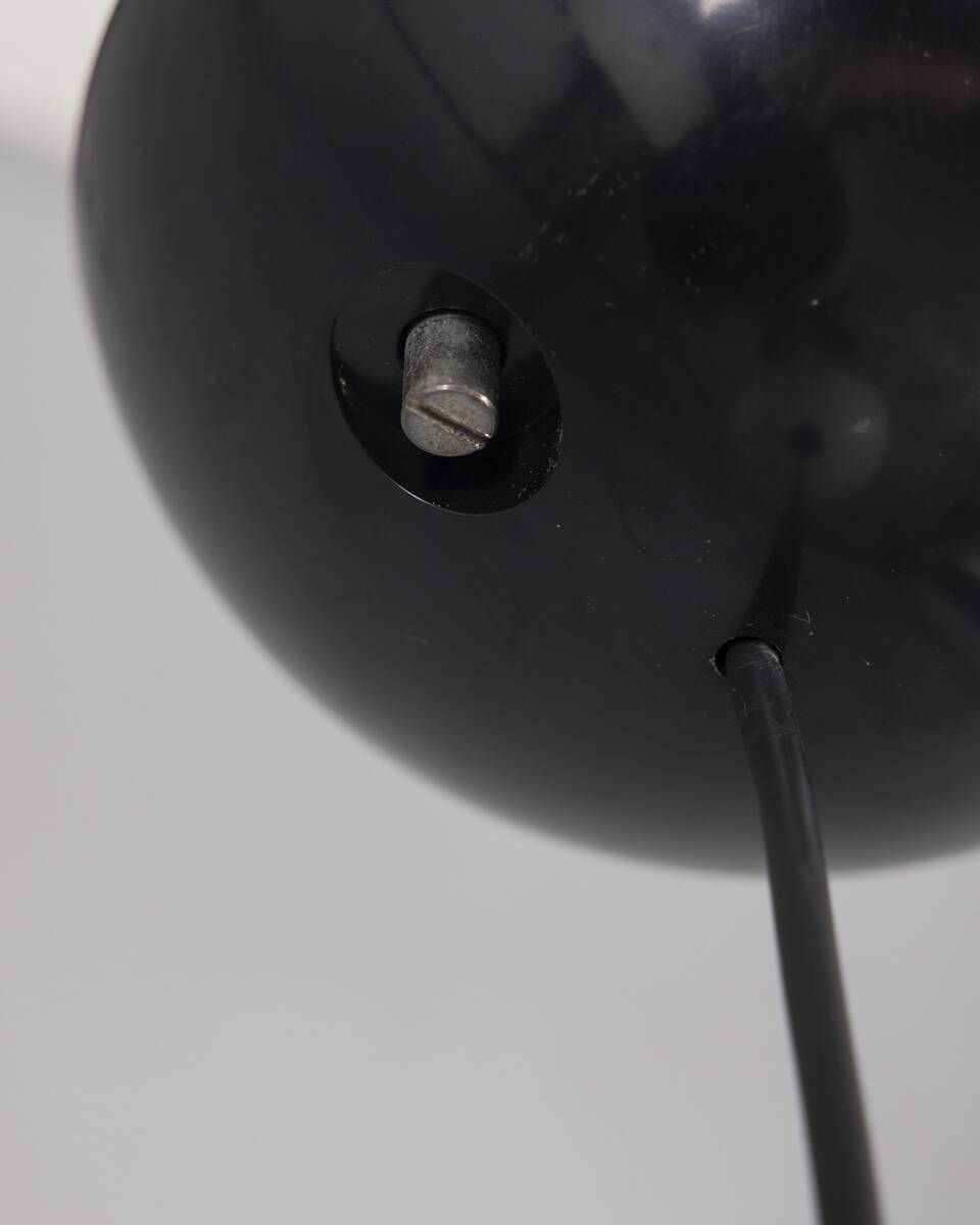 Vintage 1980s Plastic Pendant Lamp by Martinelli Luce