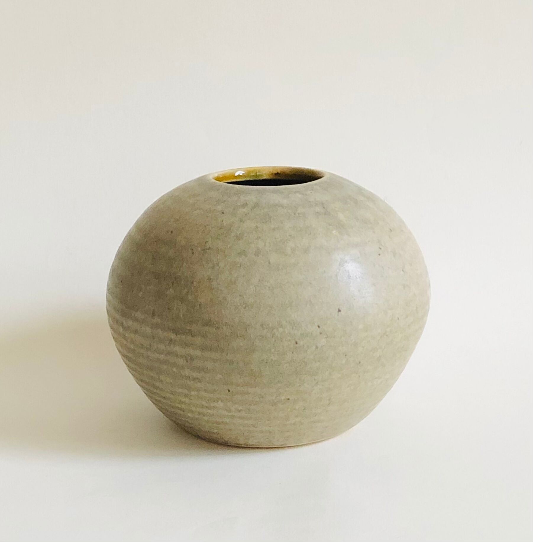 Vintage Ball Vase in Dutch Ceramic