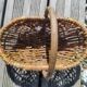 Country-style wicker basket