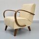 Fauteuil H-410 par Jindřich Halabala, années 30