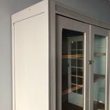 Glass-glazed Parisian wardrobe