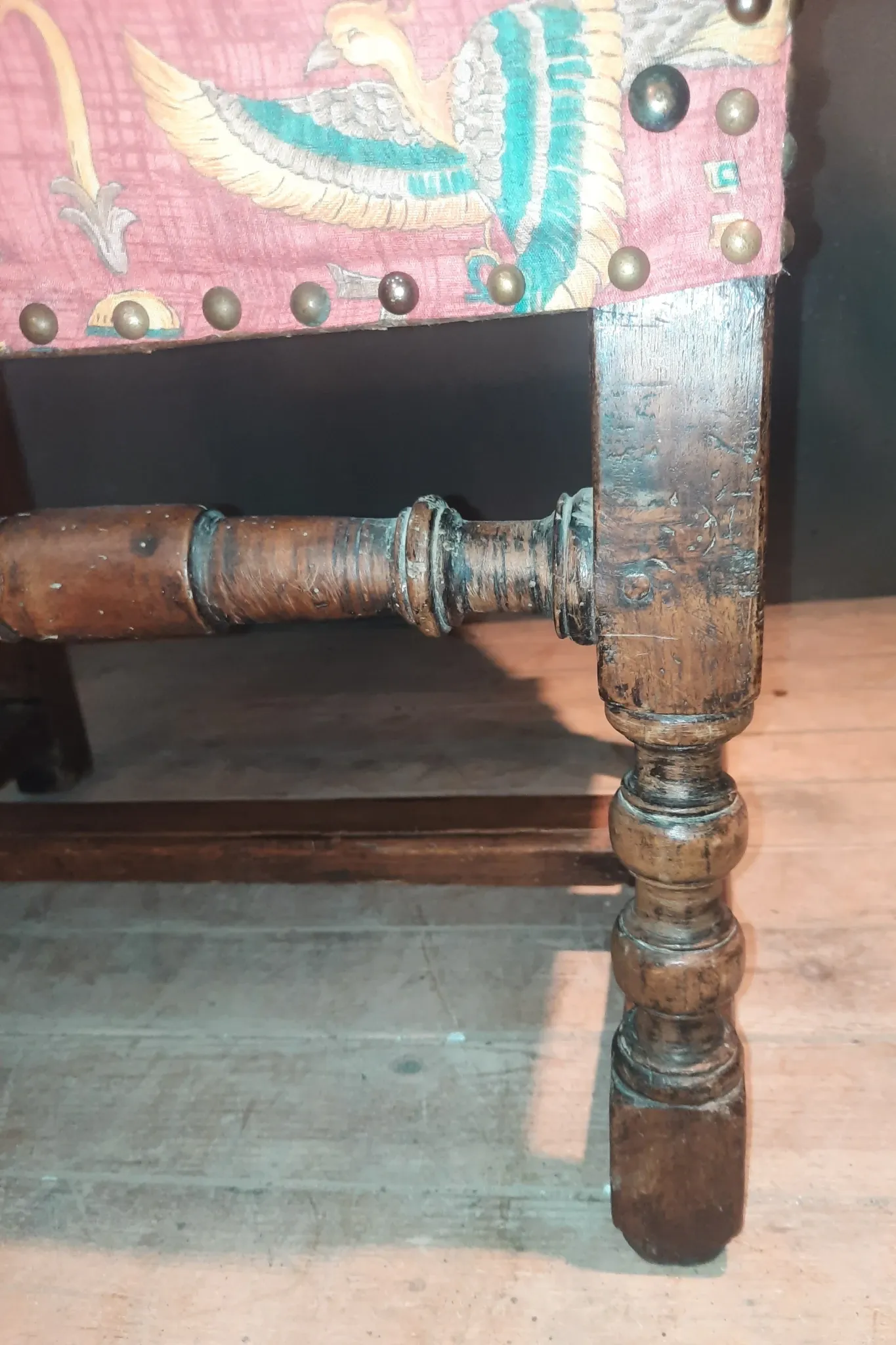 Rustic armchair from the Louis XIV period