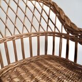 Wicker armchair for children