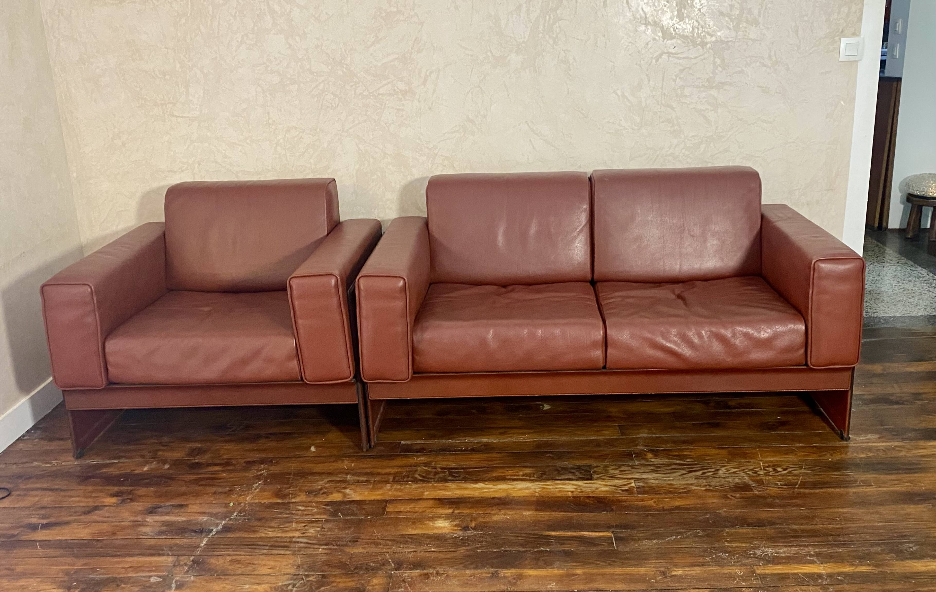 Korium km 3/1 armchair by Tito Agnoli for Matteo Grassi, Italy from the 1970s