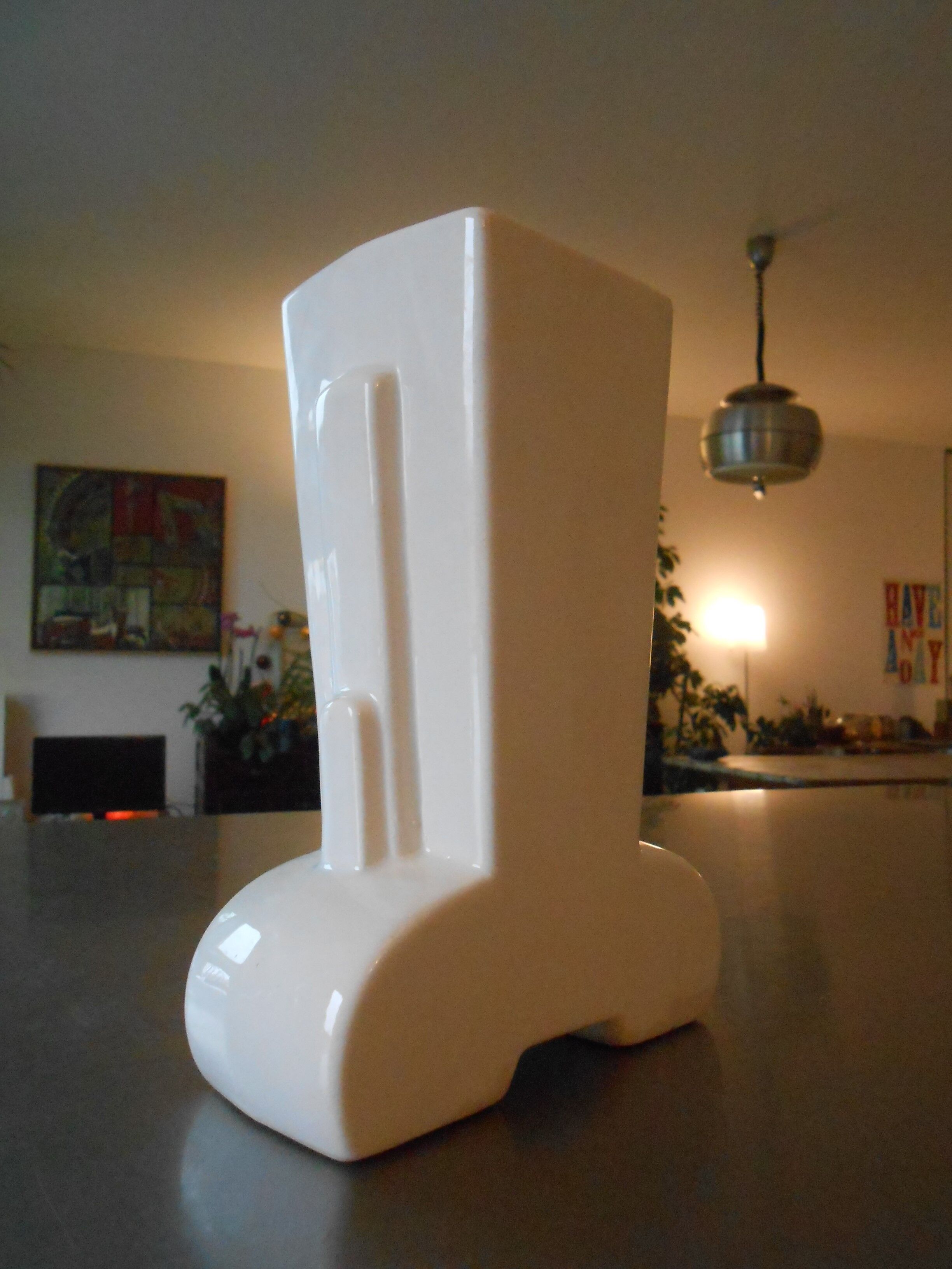 Art deco ceramic vase