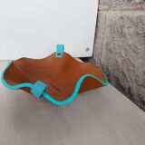 Vide-poche en cuir modelé