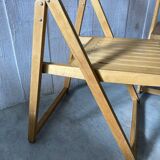 Pair of vintage folding chairs