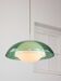 Suspension verte italienne en plexiglas