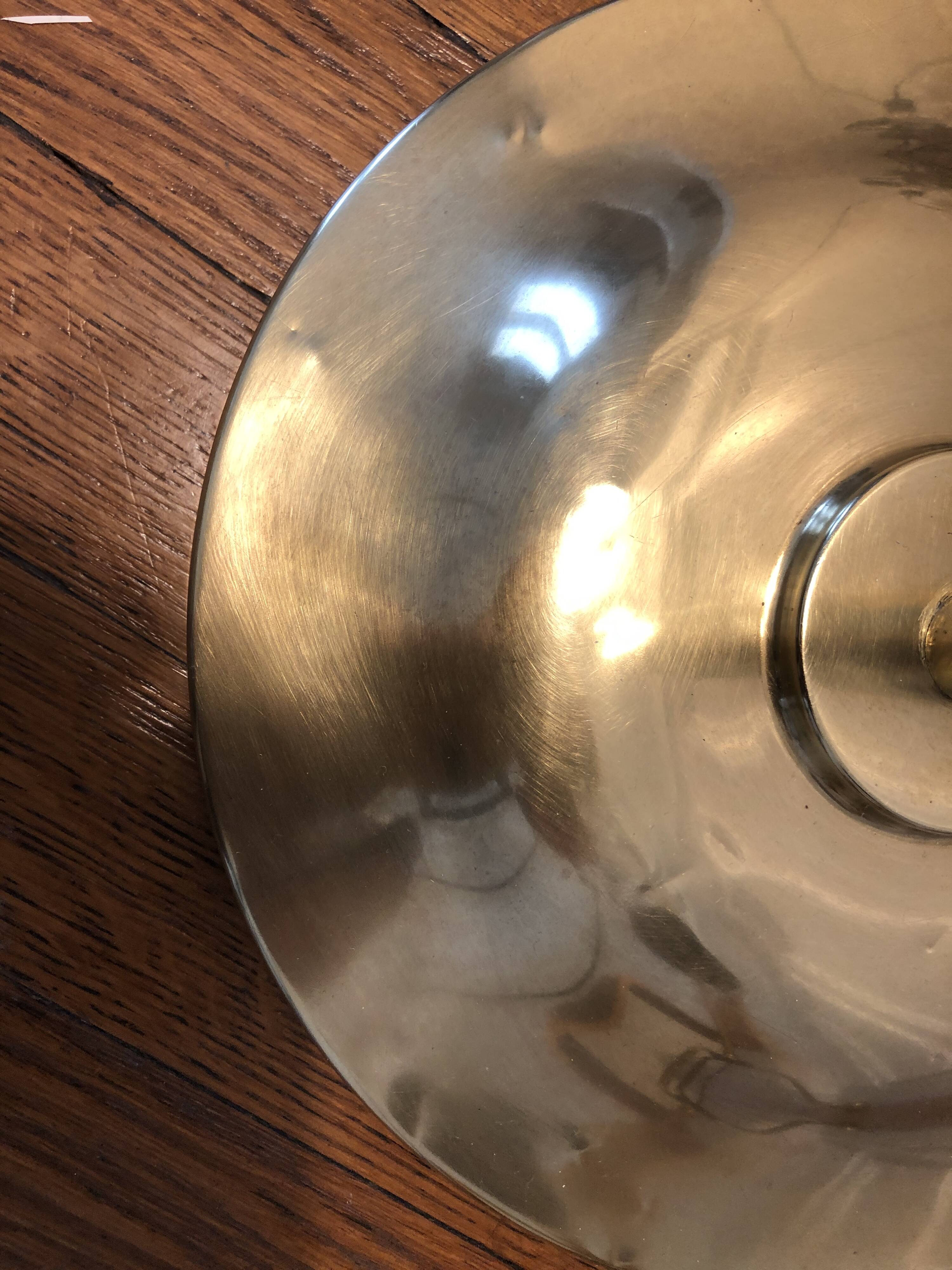 Diabolo floor lamp in brass 1955 - Ghelfi & Perrin edition