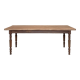 Table de ferme vintage aux pieds tournés